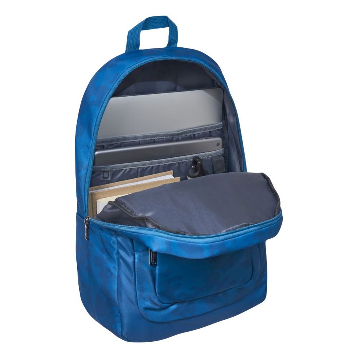 Backpack Poitou Trends Blue Camo